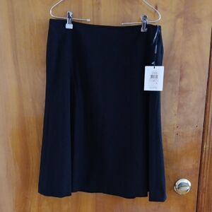 Calvin Klein Black Knee-Length A-Line Skirt for Cocktail